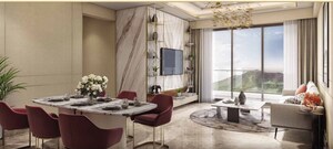 Living Room in 3 BHK Apartment at Oberoi Enigma, Mulund West – for Sale