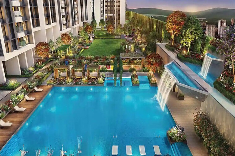 Swimming Pool, l-and-t-rejuve-360 2 Bedroom 750 Sq.Ft. Apartment In Mulund West Mumbai 10610850