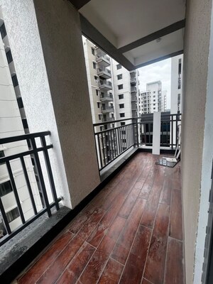 Balcony in 3 BHK Apartment at SRR Sriram River View, Narsingi – for Rent