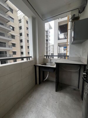 Kitchen in 3 BHK Apartment at SRR Sriram River View, Narsingi – for Rent