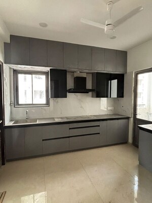 Kitchen in 3 BHK Apartment at SRR Sriram River View, Narsingi – for Rent