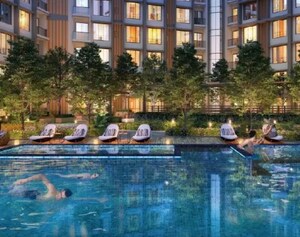Swimming Pool in 2 BHK Apartment at Purva Clermont, Chembur – for Sale
