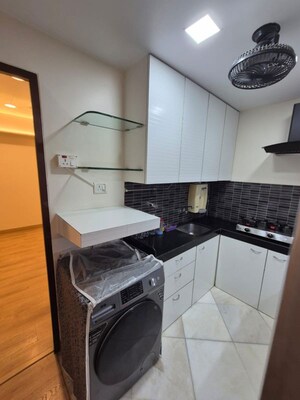 Kitchen in 1 BHK Apartment at Breach Candy – for Rent