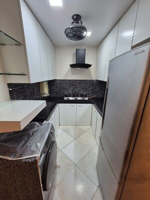 Kitchen in 1 BHK Apartment at Breach Candy – for Rent