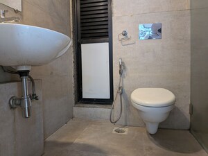 Bathroom in 2.5 BHK Apartment at Kanakia Spaces Zen World, Kanjurmarg East – for Rent