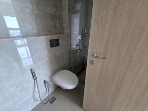 Bathroom in 3 BHK Apartment at L And T Rejuve 360, Mulund West – for Rent