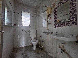 Bathroom in 3 BHK Apartment at Gokuldham Complex, Goregaon East – for Rent