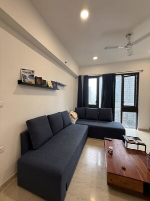 Living Room in 3 BHK Apartment at Lodha The Park, Worli – for Rent
