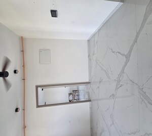 Bathroom in 2 BHK Apartment at Prescon Midtown Bay, Mahim West – for Rent