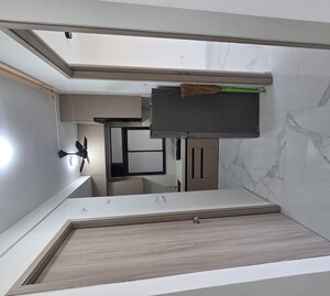 Kitchen in 2 BHK Apartment at Prescon Midtown Bay, Mahim West – for Rent
