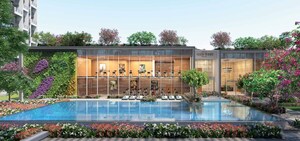 Swimming Pool in 2 BHK Apartment at Seawoods – for Sale