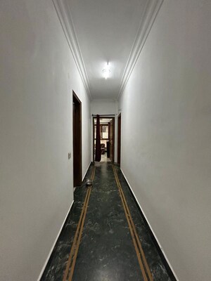 Building Lobby in 3 BHK Builder Floor at Chittaranjan Park – for Sale