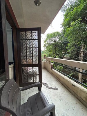 Balcony in 3 BHK Builder Floor at Chittaranjan Park – for Sale