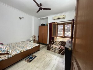 Bedroom in 3 BHK Builder Floor at Chittaranjan Park – for Sale