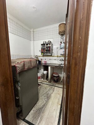 Kitchen in 3 BHK Builder Floor at Chittaranjan Park – for Sale
