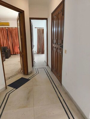 Building Lobby in 3 BHK Builder Floor at Greater Kailash I – for Rent