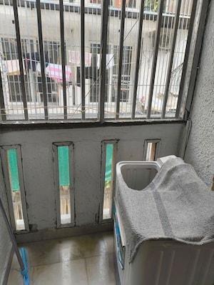 Balcony in 3 BHK Builder Floor at Greater Kailash I – for Rent