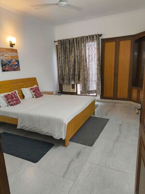 Bedroom in 3 BHK Builder Floor at Greater Kailash I – for Rent