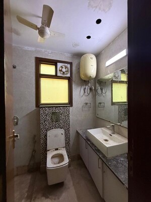 Bathroom in 3 BHK Builder Floor at Kalkaji – for Sale