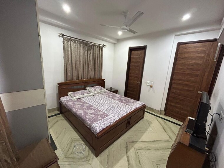 Bedroom, lajpat nagar 3 Bedroom 1125 Sq.Ft. Builder Floor In Lajpat Nagar Delhi 10610979