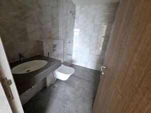 Bathroom in 3.5 BHK Apartment at Lodha Bellagio, Powai – for Rent