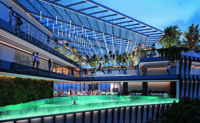 Exterior View, meenakshi-elan 4 Bedroom 7240 Sq.Ft. Apartment In Gandipet Hyderabad 10611066