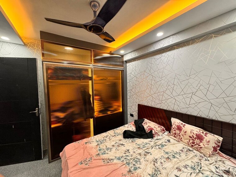 Bedroom, signature-global-park-4-and-5 3 Bedroom 1120 Sq.Ft. Builder Floor In Sohna Sector 36 Gurgaon 10611070