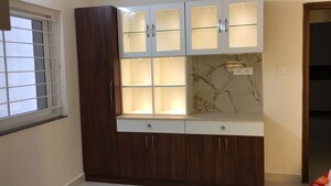 Kitchen in 3 BHK Apartment at EIPL Corner Stone, Gandipet – for Rent
