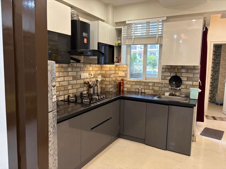Kitchen, signature-the-serenas 2 Bedroom 583 Sq.Ft. Apartment In Sohna Sector 36 Gurgaon 10611090