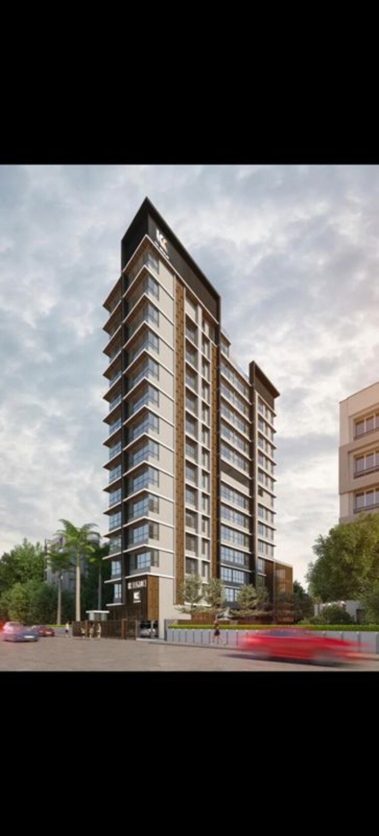 Exterior View, kk-elegance 3 Bedroom 1950 Sq.Ft. Apartment In Khar West Mumbai 10611094