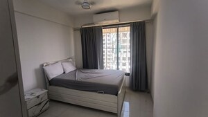 Bedroom in 1 BHK Apartment at Kripa Bliss, Vikhroli East – for Rent