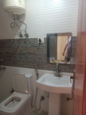 Bathroom in 2 BHK Builder Floor at Nangal Dewat – for Rent