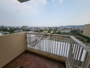 Balcony in 2.5 BHK Apartment at Eldeco Accolade, Sohna Sector 2 – for Rent