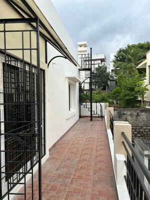 Balcony in 3 BHK Independent House at Parimala Banjara, Banjara Hills – for Rent