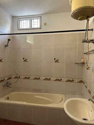 Bathroom in 3 BHK Independent House at Parimala Banjara, Banjara Hills – for Rent