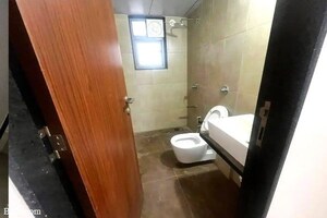 Bathroom in 3 BHK Apartment at Vilas Javdekar Yashwin Enchante, Kharadi – for Rent