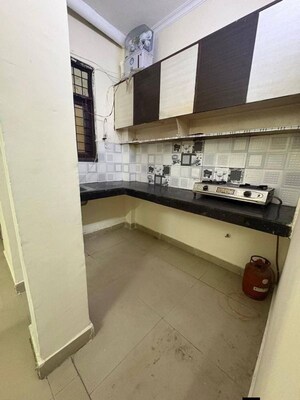 Kitchen in 1 BHK Builder Floor at Sushant Lok I – for Rent