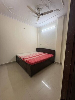 Bedroom in 1 BHK Builder Floor at Sushant Lok I – for Rent