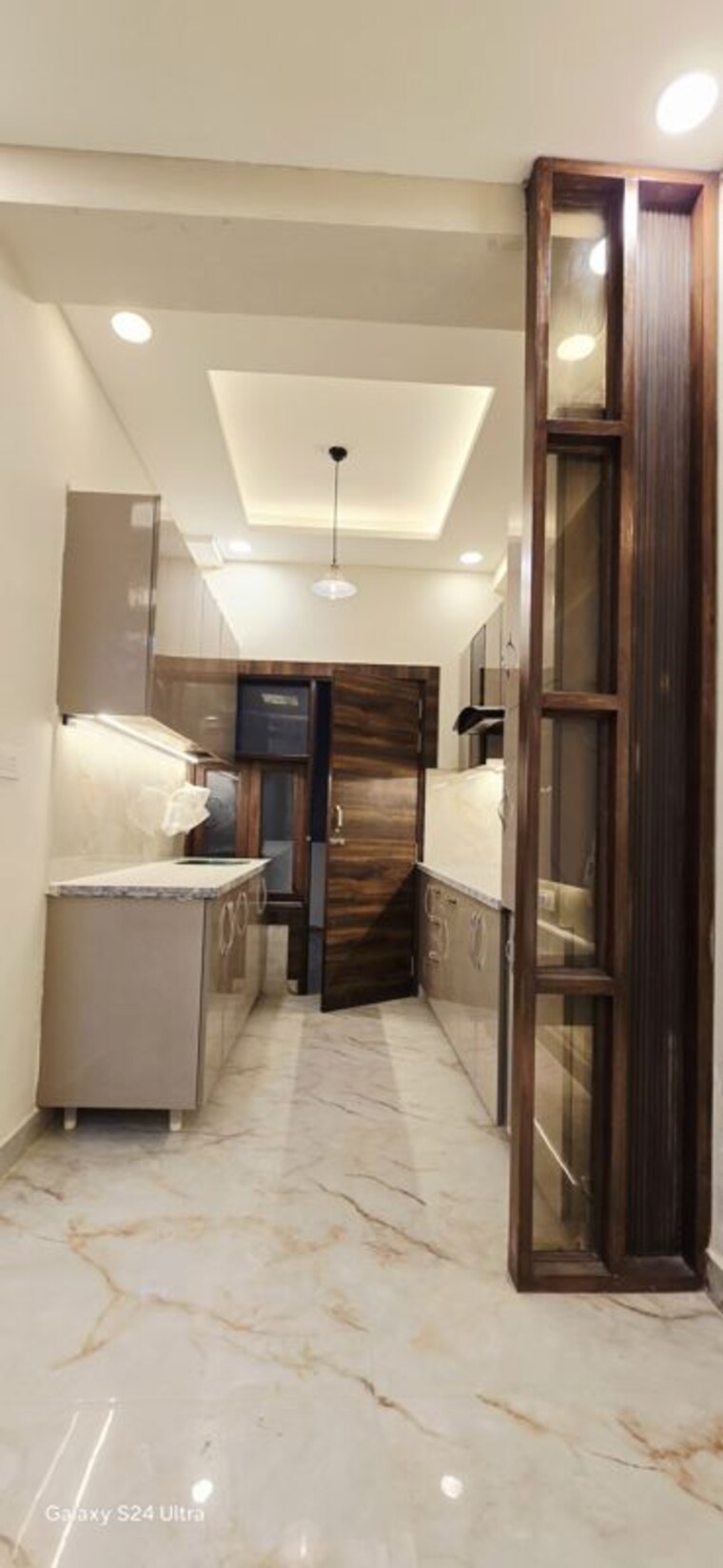 Kitchen, lucky-the-palm-valley 3 Bedroom 1550 Sq.Ft. Builder Floor In Sector 1 Greater Noida Greater Noida 10611143