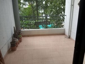 Balcony in 2 BHK Apartment at Raichandani Megha Terrace CHS, Aundh – for Rent