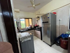 Kitchen in 1 BHK Apartment at Palm Beach Apartments, Versova – for Rent