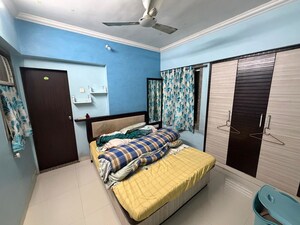 Bedroom in 1 BHK Apartment at Siddhi Highland Park, Kolshet Road – for Rent