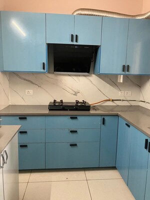 Kitchen in 2 BHK Apartment at Aparna Sarovar Zenith, Nallagandla – for Rent