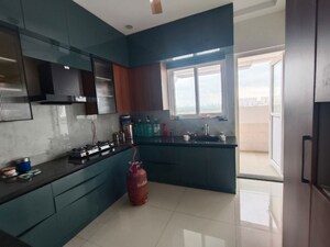 Kitchen in 3 BHK Apartment at Candeur Crescent, Serilingampally – for Rent
