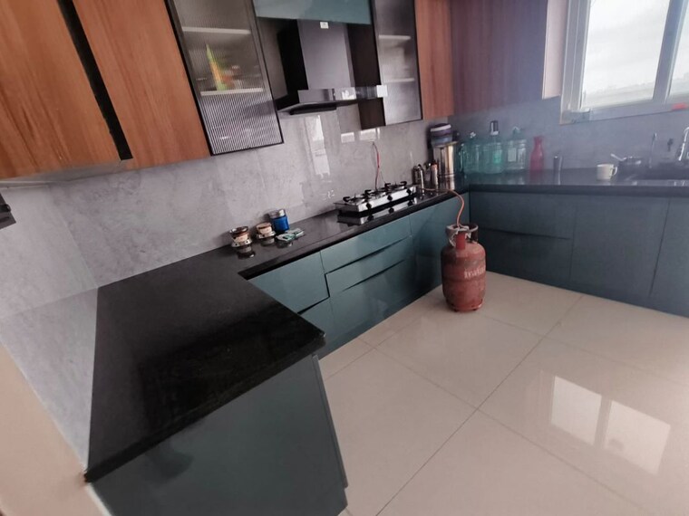 Kitchen, candeur-crescent 3 Bedroom 2590 Sq.Ft. Apartment In Serilingampally Hyderabad 10611221