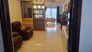 Living Room in 3 BHK Apartment at Ramky One Galaxia, Nallagandla – for Sale