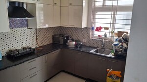Kitchen in 3 BHK Apartment at Ramky One Galaxia, Nallagandla – for Sale