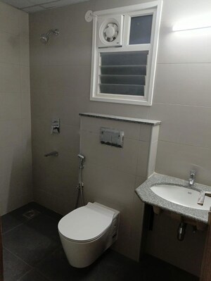 Bathroom in 2 BHK Apartment at Godrej Ananda, Bagaluru – for Rent