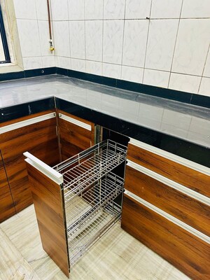 Kitchen/pantry in 1 BHK Apartment at Rucha CHS, Airoli Sector 20 – for Rent