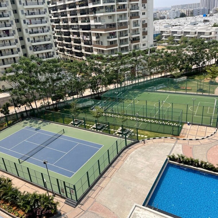 Swimming Pool, ramky-one-galaxia-phase-2 2.5 Bedroom 1168 Sq.Ft. Apartment In Gachibowli Hyderabad 10048870